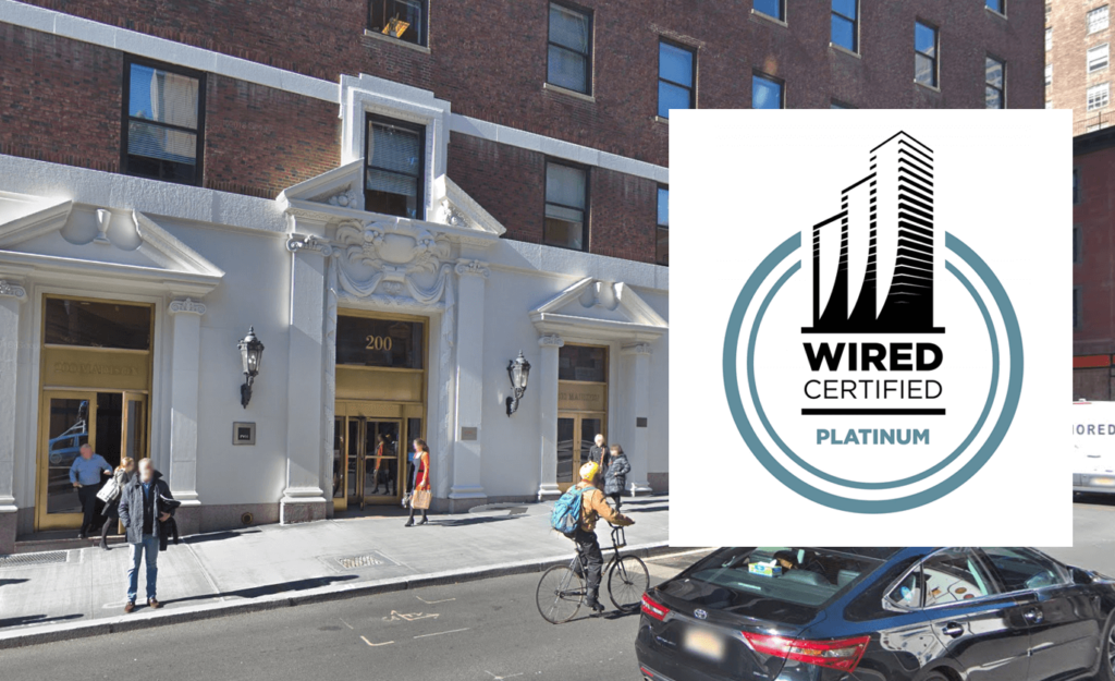 200 Madison Avenue platinum Wired Certified