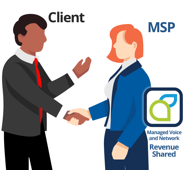 MSP Partner with client