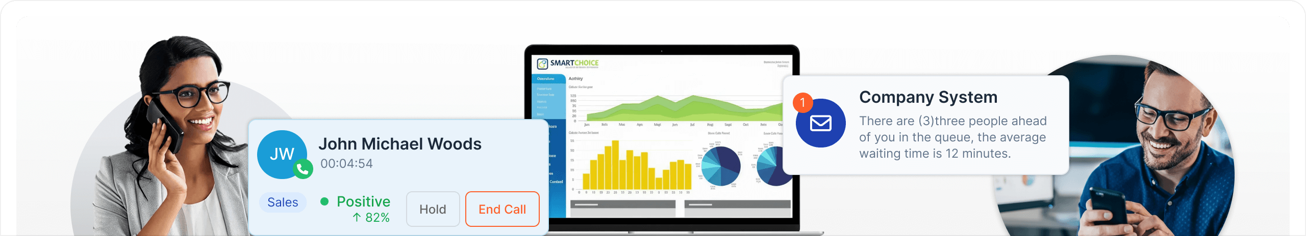 Business analytics and communication technology concept