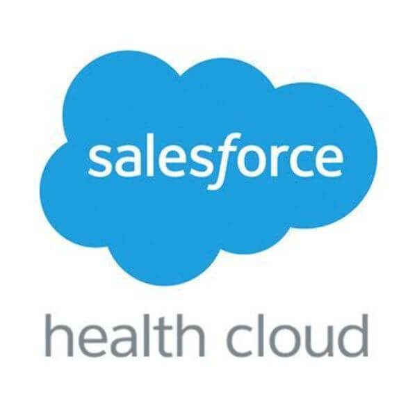 a salesforce health cloud vertical logo