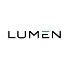 Lumen Technologies company logo with black and blue text