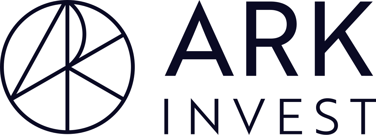 ARK Invest company logo in black and white design.